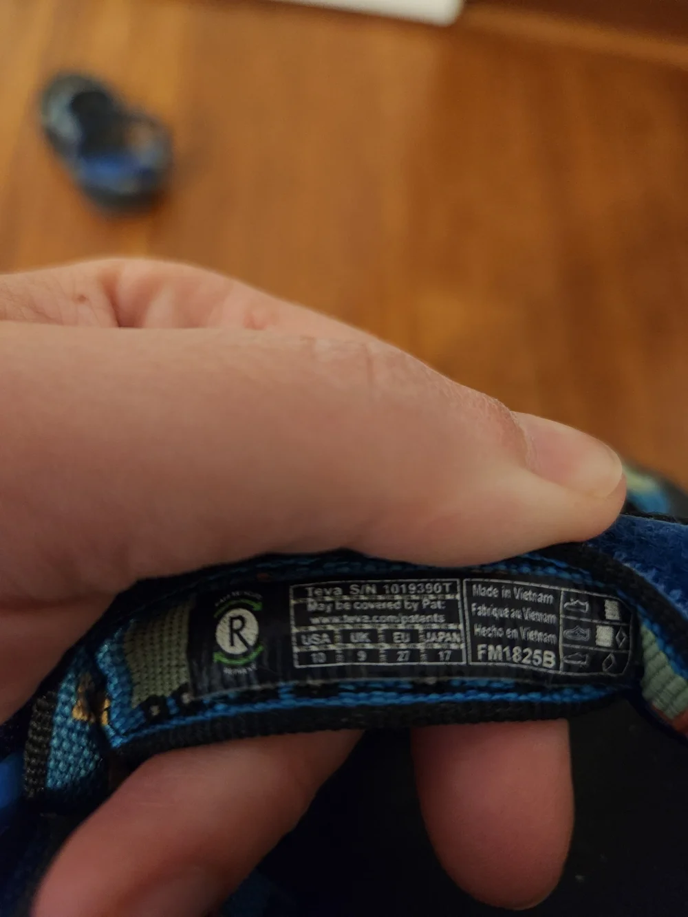 Teva well worn